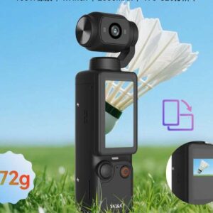 Portable handheld digital camera